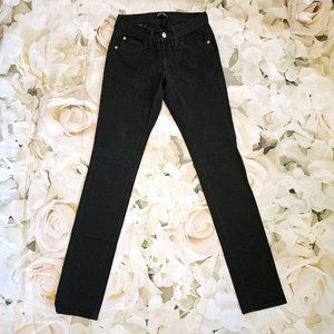 Guido & Mary Jeans Women's Jenny Black Skinny Jean Marked size 25 - fits 24